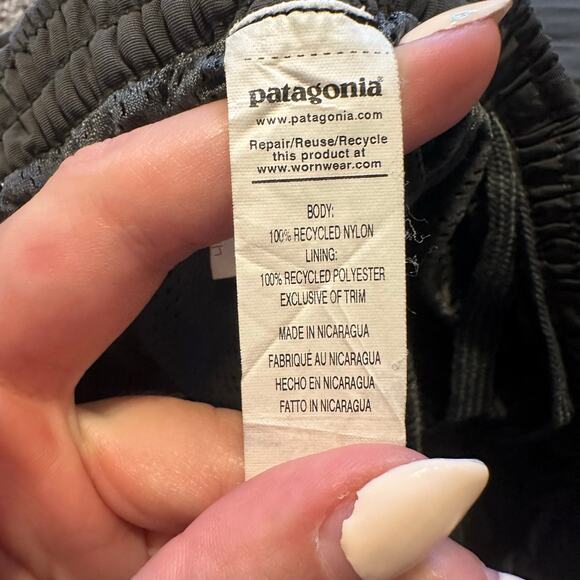 PATAGONIA Men's Baggies Longs 7" Size S In Forge Grey - Picture 11 of 12